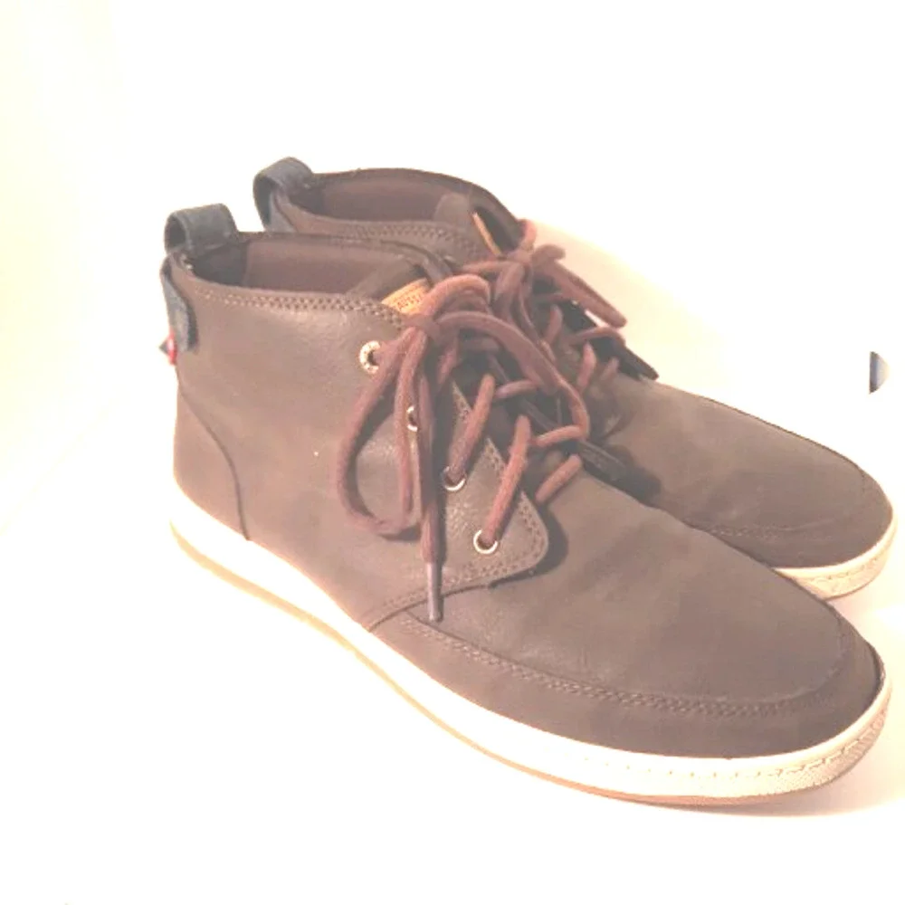 Levi's Mens Brown Chukka Ankle Boots Shoes Pre-owned Size US 9